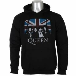 Men's Sweatshirt Queen - Vintage Union Jack - ROCK OFF