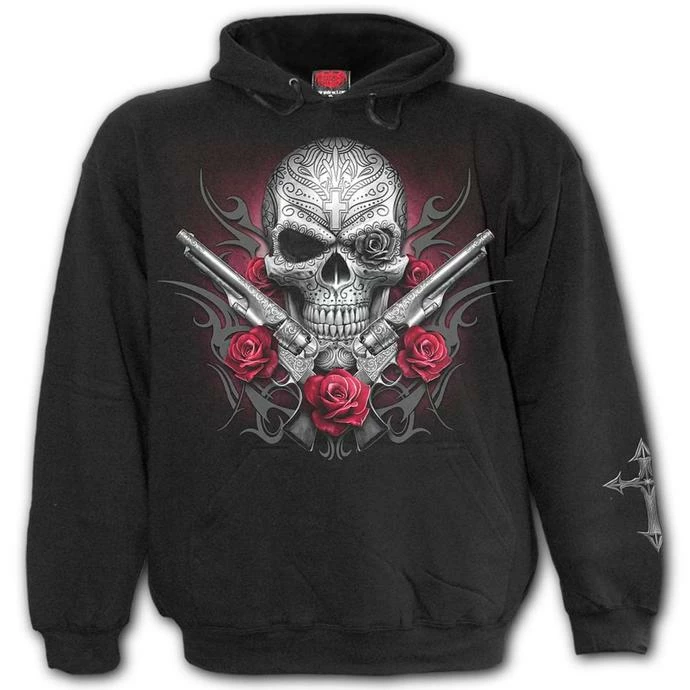 Hoodie Men's - DEATH PISTOL - SPIRAL