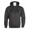 Hoodie Men's Nine Inch Nails - CLASSIC BLACK LOGO - PLASTIC HEAD