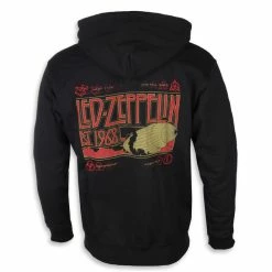 Men's Sweatshirt Led Zeppelin - Zeppelin & Smoke Black