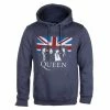 Hoodie Men's Queen - Vintage Union Jack - ROCK OFF