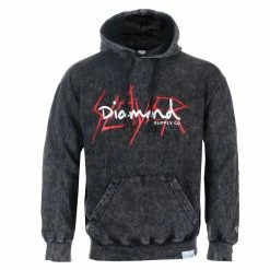 Hoodie Men SLAYER - DIAMOND - Black