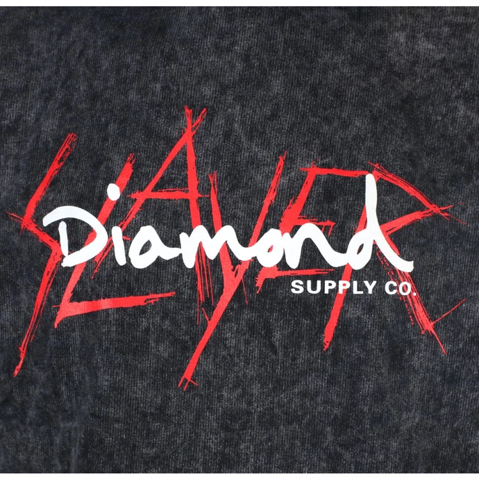 Hoodie Men SLAYER - DIAMOND - Black - Image 3