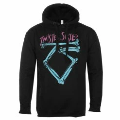 Men's Hoodie Twisted Sister - Washed Logo Epic - Black - HYBRIS
