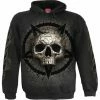 Men's Sweatshirt SPIRAL - CRACKING UP - Black