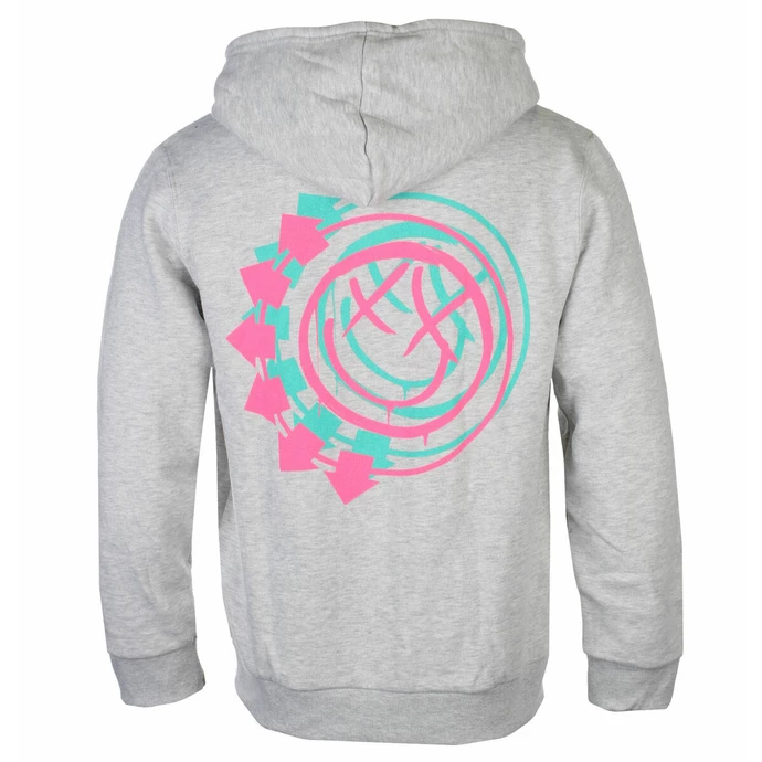 Men's Sweatshirt Blink 182 - Double Six Arrow Smiley - GREY - ROCK OFF - Image 2