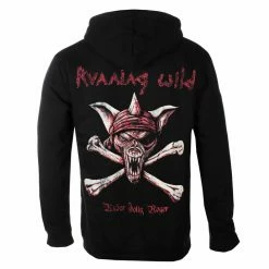 Men's Sweatshirt RUNNING WILD - UNDER JOLLY ROGER - CROSSBONES - PLASTIC HEAD
