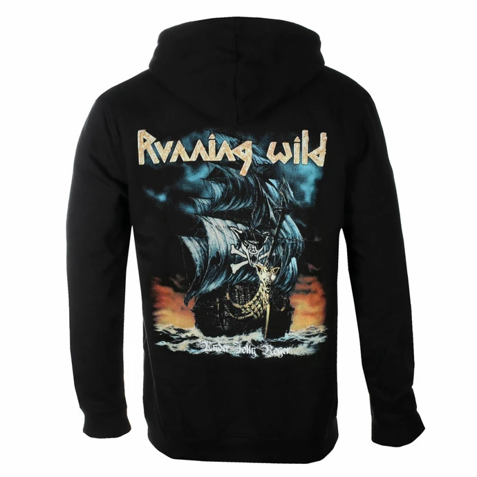 Men's Sweatshirt RUNNING WILD - UNDER JOLLY ROGER - PLASTIC HEAD