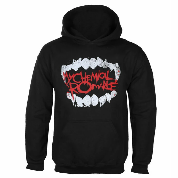 Men's Hoodie MY CHEMICAL ROMANCE - FANGS - BLACK - PLASTIC HEAD
