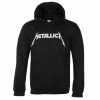 Men's Sweatshirt METALLICA - WHITE LOGO - CHARCOAL - AMPLIFIED