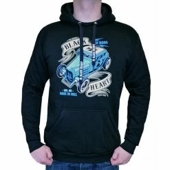 Hoodie Men's - BRUISER - BLACK HEART