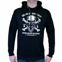 Hoodie Men's - ROBBER - BLACK HEART