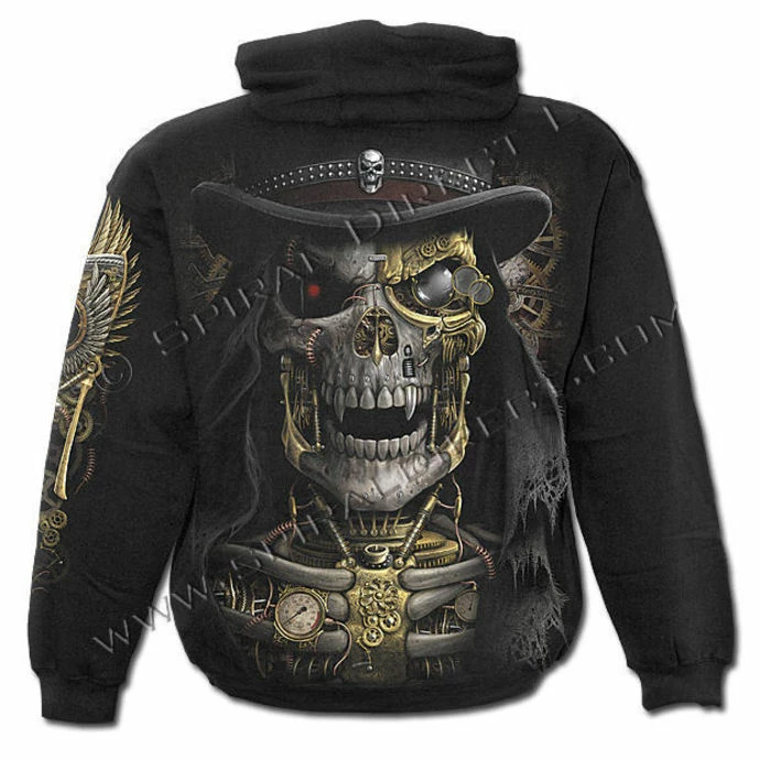 Men's Sweatshirt SPIRAL - Steam Punk Reaper - Image 3