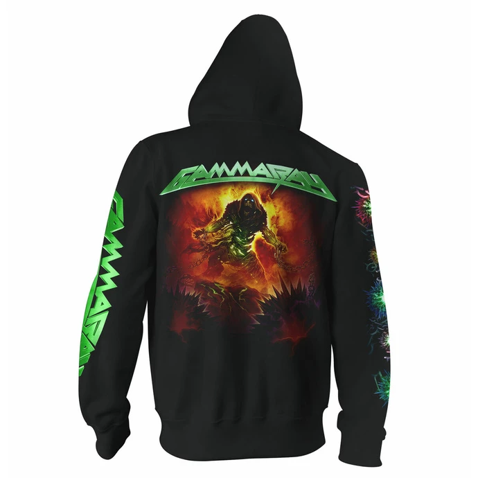 Men's Sweatshirt Gamma Ray - 30 Years Green Logo - ART WORX