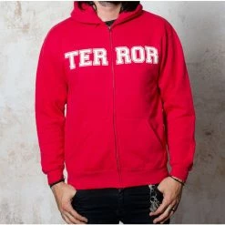 Men's Sweatshirt Terror - BigT - Red - BU CKY NEER