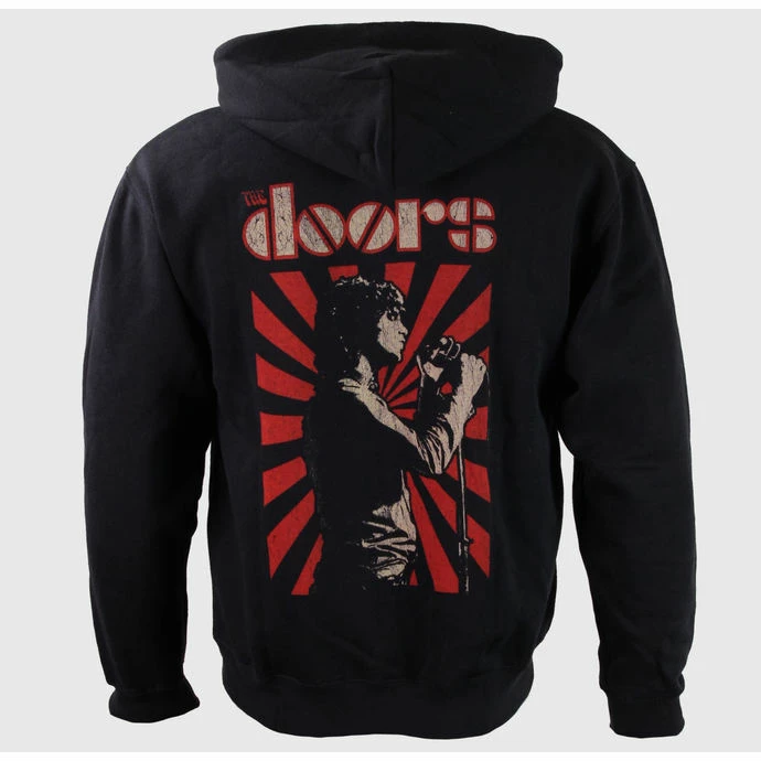 Hoodie Mens The Doors - Lizard King - Blk - ROCK OFF - Image 2