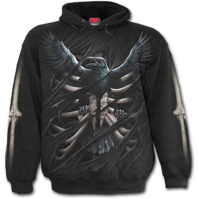 Hoodie Men's - Raven Cage - SPIRAL