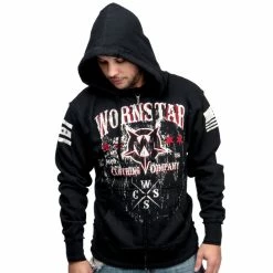 Hoodie Men's - Death Mechanic - WORNSTAR
