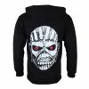 Hoodie Men's Iron Maiden - Eddie Axe White - ROCK OFF