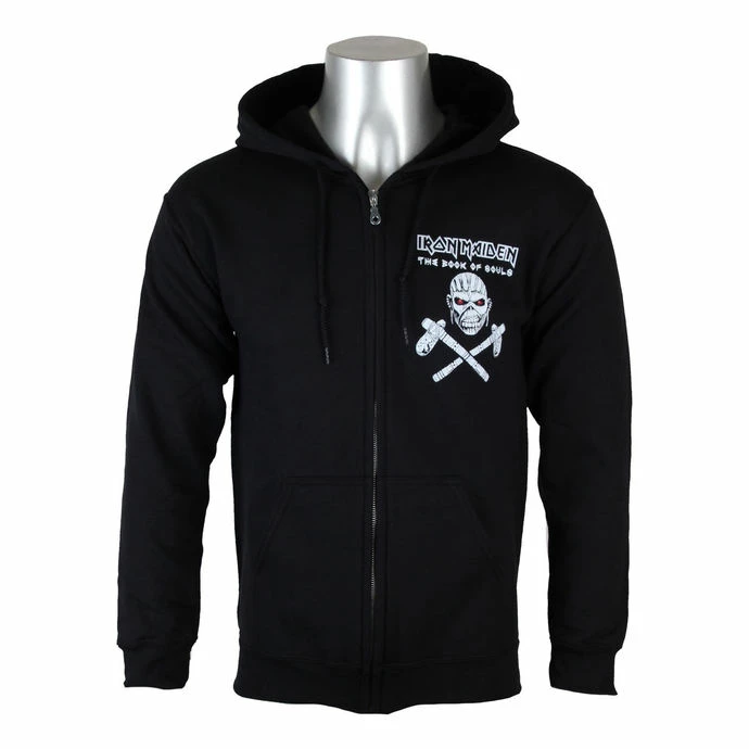 Hoodie Men's Iron Maiden - Eddie Axe White - ROCK OFF - Image 2