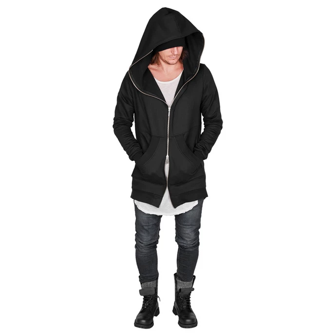 Hoodie Women's Unisex - Black - AMENOMEN