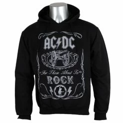 Men's Sweatshirt AC/DC - Cannon Swig - Black - ROCK OFF