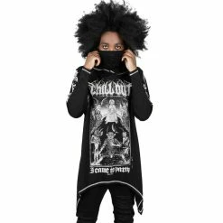 Unisex Sweatshirt KILLSTAR - Chill Out Drape - Black