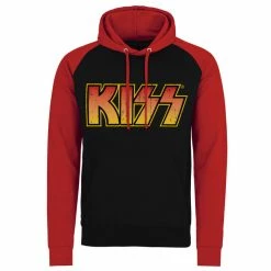 Hoodie Men's Kiss - Distressed Logotype - HYBRIS