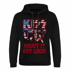 Hoodie Men's Kiss - Shout It Out Loud - HYBRIS
