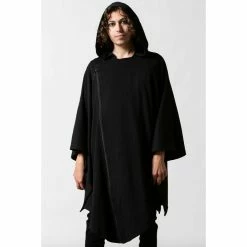 Unisex Sweatshirt (cardigan) KILLSTAR - Evilish Cloak - Black