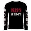 Sweater Men's KISS - ARMY - PLASTIC HEAD