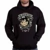 Hoodie Men's - KUSTOM KING - BLACK HEART