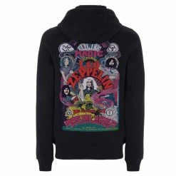 Hoodie Men's Led Zeppelin - Electric Magic Black - NNM