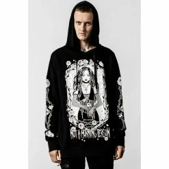 Unisex Hoodie KILLSTAR - Morning - Black