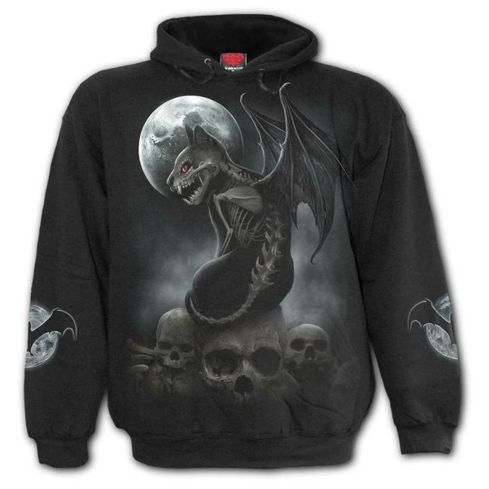 Hoodie Men's - VAMP CAT - SPIRAL