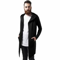 Hoodie Men's - Open Edge Cardigan - URBAN CLASSICS