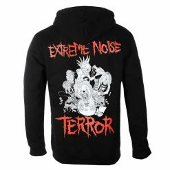 Men's Hoodie EXTREME NOISE TERROR - IN IT FOR LIFE (VARIANT) - BLACK - PLASTIC HEAD