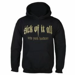 Hoodie Men's Sick Of It All - PANTHER - PLASTIC HEAD