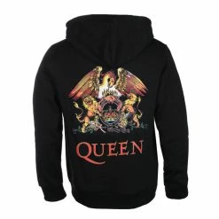 Men's Hoodie Queen - Classic Crest Back Print - ROCK OFF
