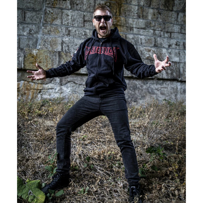 Men's Hoodie Metallica - Yin Yang - Black - Image 4