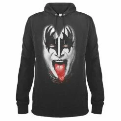 Men's Sweatshirt KISS - DEMON FACE - AMPLIFIED