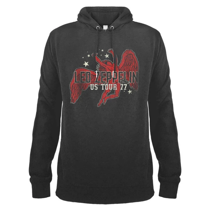 Hoodie Men's Led Zeppelin - Icarus 77 Tour - AMPLIFIED