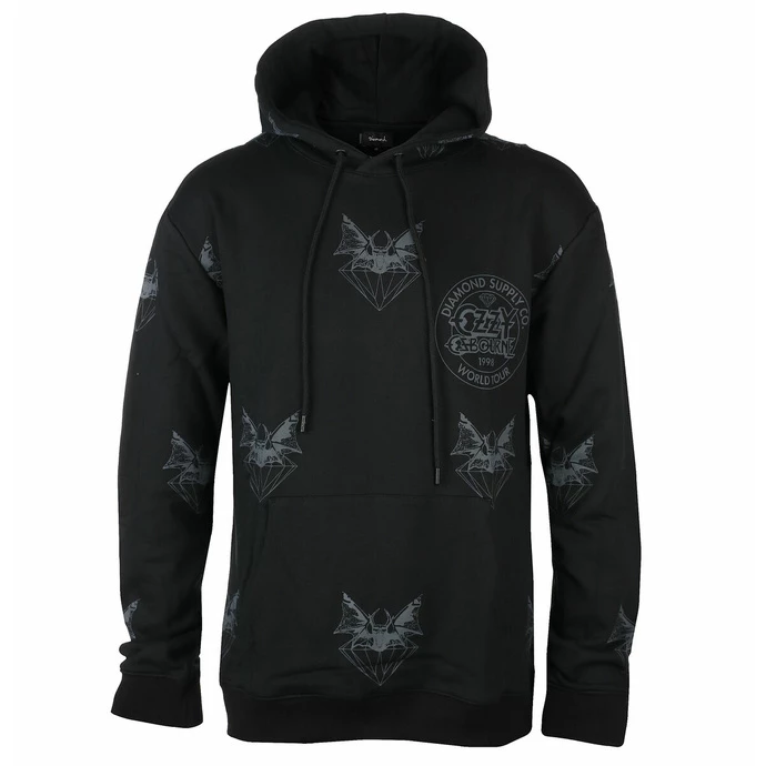 Men's Hoodie DIAMOND X OZZY OSBOURNE - Hellbat - Black