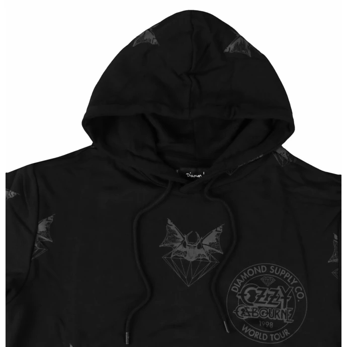 Men's Hoodie DIAMOND X OZZY OSBOURNE - Hellbat - Black - Image 4