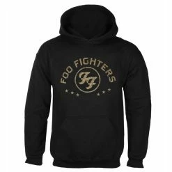 Men's Sweatshirt Foo Fighters - Arched Stars - BLACK - ROCK OFF