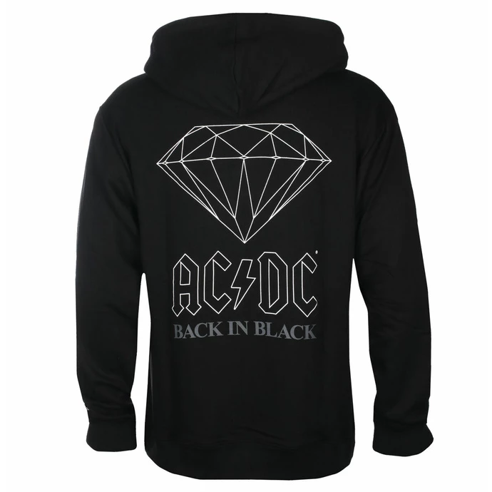 Men's Hoodie DIAMOND X AC/DC - Back In Black - Image 2