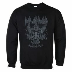 Sweatshirt (no Hood) Men's Def Leppard - Sheffield 1977 - LOW FREQUENCY