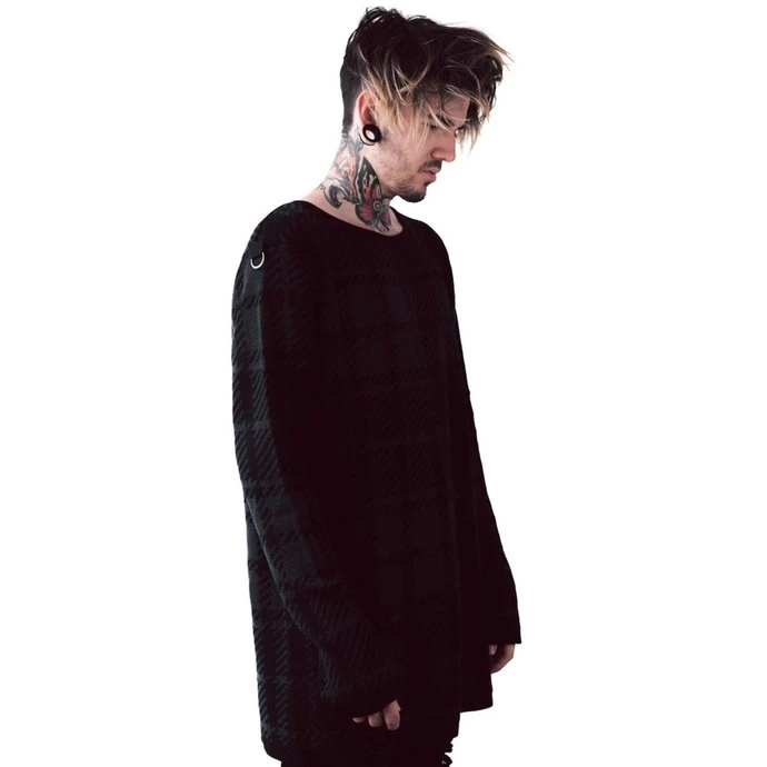 Unisex Jumper KILLSTAR - Darklands - TARTAN - Image 2