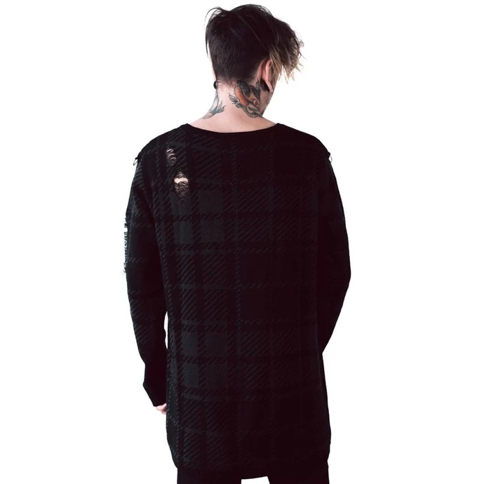 Unisex Jumper KILLSTAR - Darklands - TARTAN - Image 4