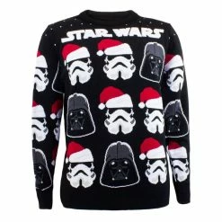 Sweater Unisex Star Wars - Christmas Jumper - Darth Vader - Stormtrooper